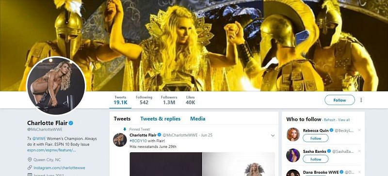 Charlotte isn't quite 'The Queen' on Twitter